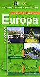 Europa. Mapa droga w skali 1:4 000 000 [KSIĄŻKA]