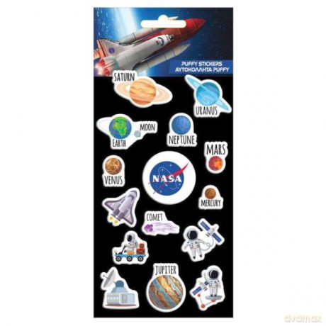 Diakakis Naklejki wypukłe NASA 185486034