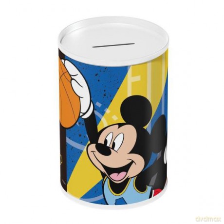 Diaskakis Skarbonka metalowa 10x15cm Mickey