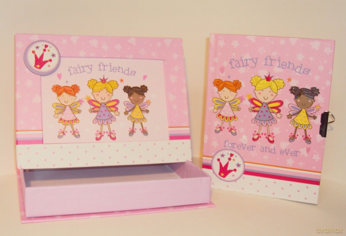 Fairy friends. Notes w pudełeczku z ramką na zdjęcie F361068 [KSIĄŻKA]