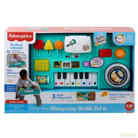 Fisher-Price LL SS Muzyczny Stolik DJ-a HRB65