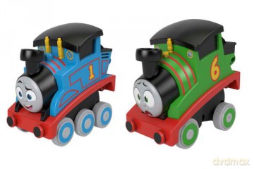 Fisher-Price Tomek i Przyjaciele Odjazdowa lokomotywa HGX70 mix