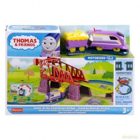 Fisher-Price Tomek i Przyjaciele Zestaw Kana na moście Vicarstown HHW06