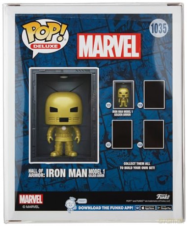FUNKO Marvel Exclusive Iron Man złoty