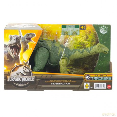 Jurassic World Groźny ryk Dinozaur Nigersaurus HLP20 HLP14