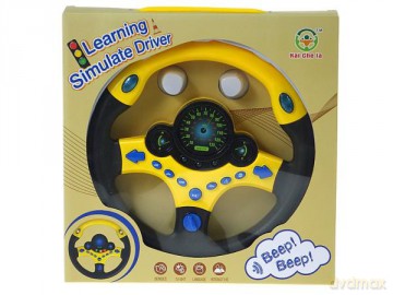 Kierownica ze światłem i dźwiękiem 586604