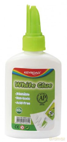 Klej biały KEYROAD, 60g