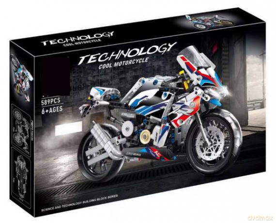 Klocki konstrukcyjne Motocykl 589el 384010