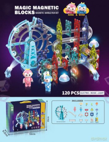 Klocki magnetyczne 376220