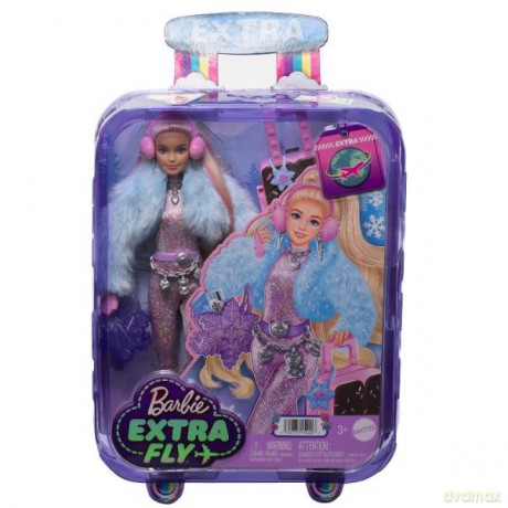Lalka Barbie Mattel Extra Fly Lalka zimowa HPB16