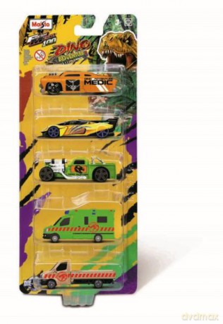 MAISTO 15464 Pojazdy Dino Adventure 5-pack modeli