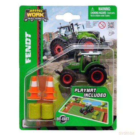 MAISTO 15592 Traktor zestaw z matą i akcesoriami z farmy