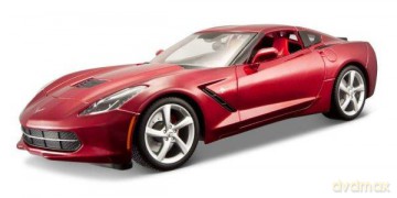 MAISTO 31182 Corvette Stingray C7 2014 czerwony 1:18
