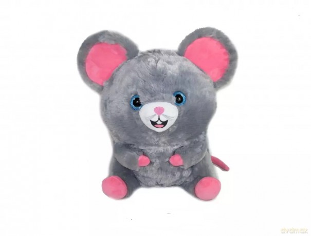 Maskotka Mysz 18cm siedząca kula 164582