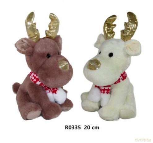 Maskotka Renifer 20cm 2 wzory 166715 SunDay mix