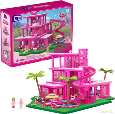 MEGA Barbie Dreamhouse Domek Marzeń Zestaw klocków HPH26
