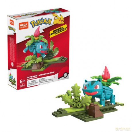 MEGA CONSTRUX Pokemon Zestaw z funkcją Ivysaur HGC20