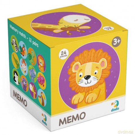 Mini memo Dzikie zwierzęta 300157 DODO
