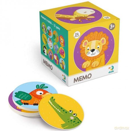 Mini memo Dzikie zwierzęta 300157 DODO