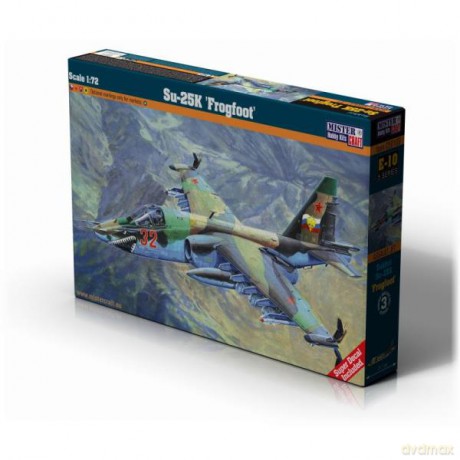 Model samolotu do sklejania Su-25K 'Frogfoot' 1:72