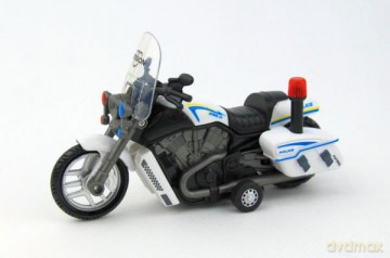 Motocykl policyjny (światło + dźwięk)