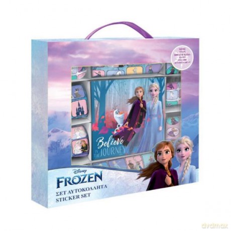 Naklejki Frozen II zestaw 1000szt