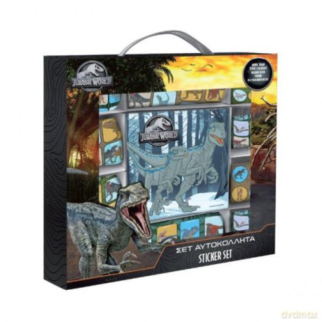 Naklejki Jurassic world zestaw 1000szt