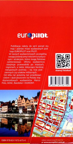 Gdańsk. Foliowany plan miasta w skali 1:22 500 [KSIĄŻKA]