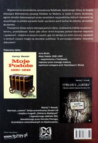 Gdy poświęcano noże. Tragedia Wołynia. Już bez cenzury - wspomnienia powojenne - Apolinary Oliwa [KSIĄŻKA]
