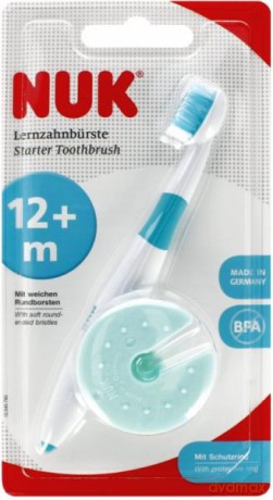 NUK MP Szczoteczka do nauki mycia zębów 12m+ 10256207