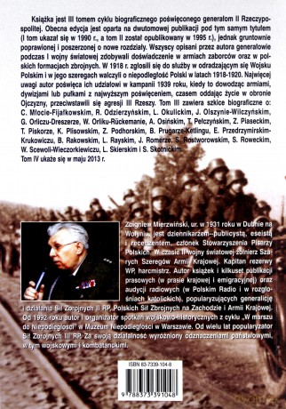 Generałowie II Rzeczypospolitej. Tom 3. M - S - Zbigniew Mierzwiński [KSIĄŻKA]