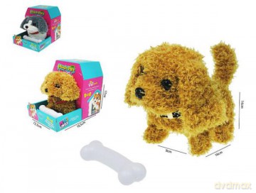 Piesek na baterie Electronic Mini Plush Pet Series mix