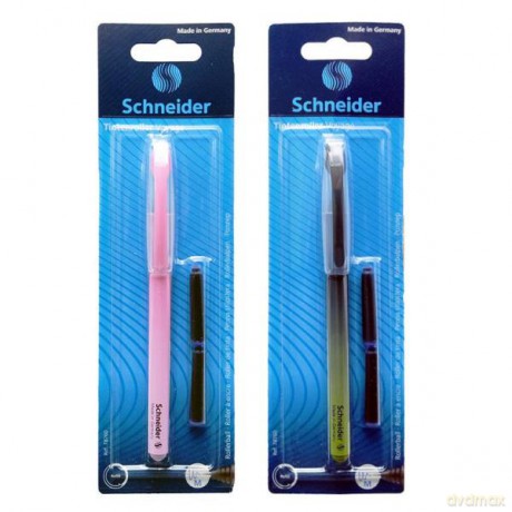 Pióro kulkowe SCHNEIDER Voyage + 2 naboje, mix