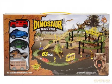 Tor samochodowy z dinozaurami 563841
