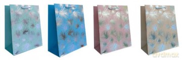 Torebka ozdobna prezentowa 4wz 18x23x10cm JP 374C mix