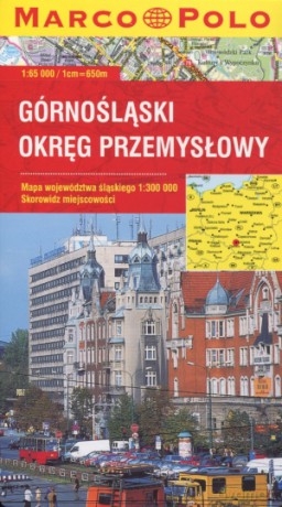 Górnośląski Okręg Przemysłowy. Plan w skali 1:65 000 [KSIĄŻKA]
