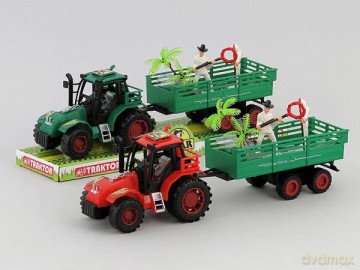Traktor z akcesoriami 112223 mix