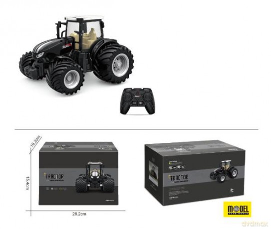 Traktor zdalnie sterowany + efekty świetlne 390134