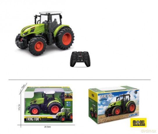 Traktor zdalnie sterowany + efekty świetlne 390141