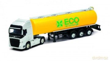 WELLY Ciężarówka z cysterną 1:64 VOLVO OIL TANKER 58017