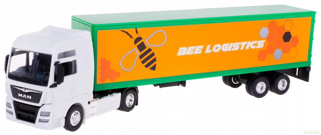 WELLY Ciężarówka z przyczepą 1:64 MAN TGX 58012