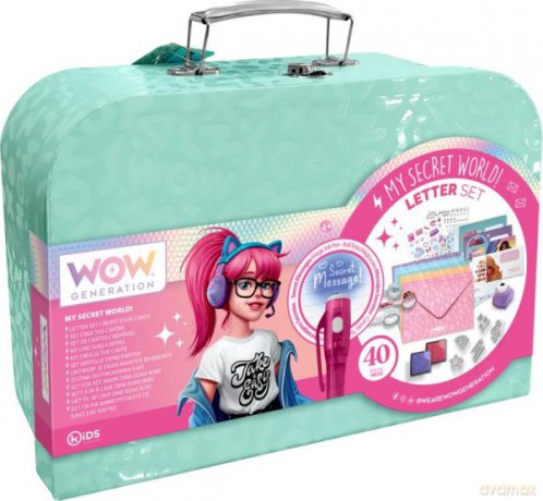 Zestaw do tworzenia magicznych listów 40el. WoW Generation WOW00057 Kids Euroswan