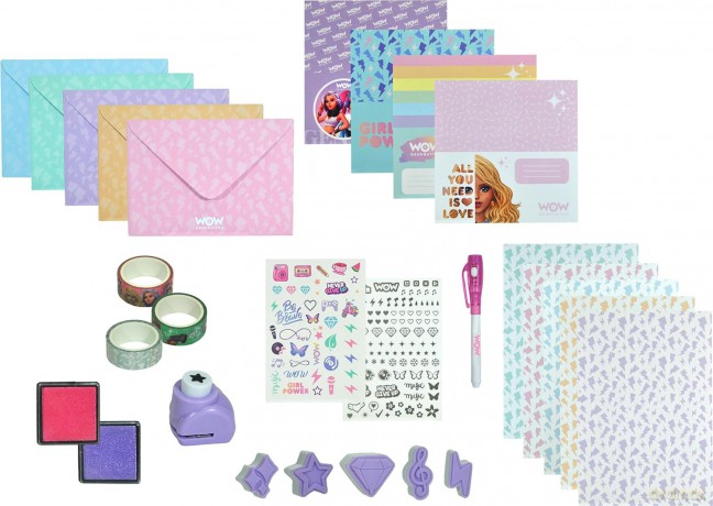 Zestaw do tworzenia magicznych listów 40el. WoW Generation WOW00057 Kids Euroswan