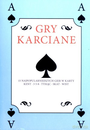 Gry karciane. Książka z talią kart - Jacek Nowak [KSIĄŻKA]
