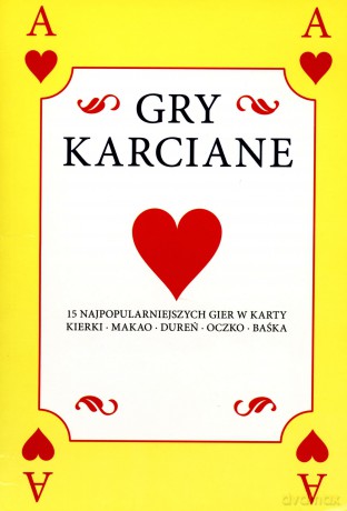 Gry karciane. Książka z talią kart - Jacek Nowak [KSIĄŻKA]