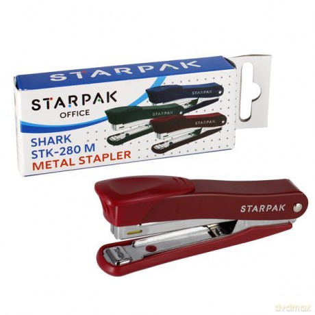 Zszywacz metalowy Shark STK - 280M bordo 465147