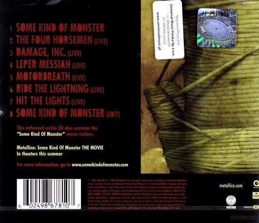 Metallica: Some Kind Of Monster Ep [CD]