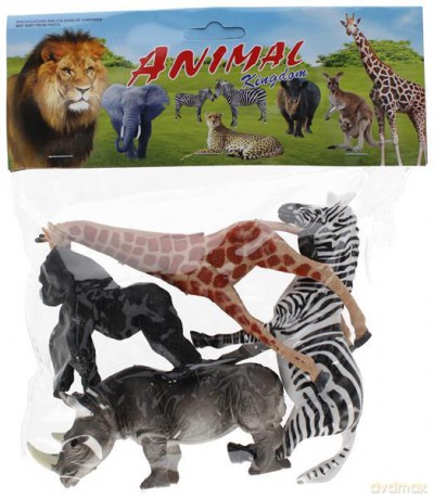 Zwierzęta dzikie figurki 4szt Animal Kingdom 524079