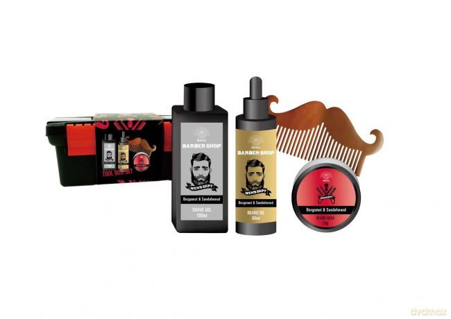 AURORA Zestaw prezentowy dla mężczyzn Barber Shop - Bergamot&Sandalwood