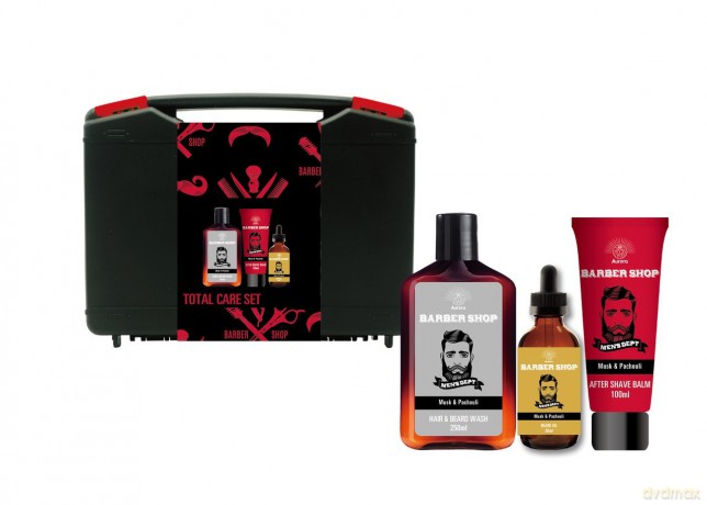 AURORA Zestaw prezentowy dla mężczyzn Barber Shop - Musk&Pachouli